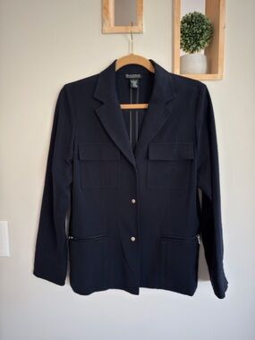 Dialogue Women's Blazer with Front Pockets